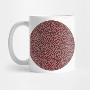 Turing Pattern Sphere (Rose Gold) Mug